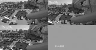 Установка систем видеонаблюдения на парковке в Михайловке в октябре